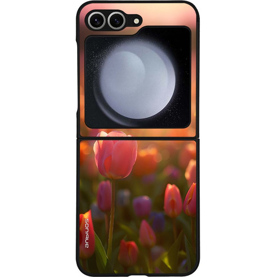 Sonique ���� Sunset in Eden Series ��� Samsung Galaxy Z Flip 6 / Galaxy Z Flip 7 FE 5G Tulip Velvet