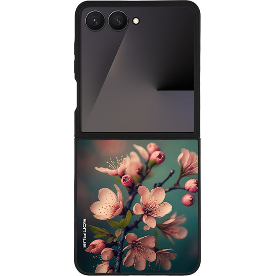 Sonique ���� Sunset in Eden Series ��� Samsung Galaxy Z Flip 7 Almond Blossom