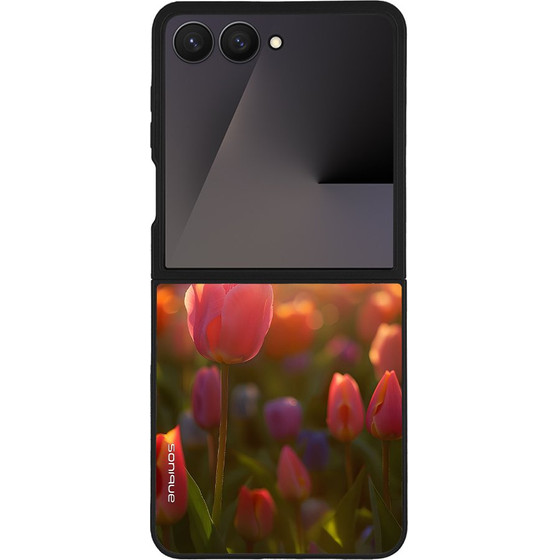 Sonique ���� Sunset in Eden Series ��� Samsung Galaxy Z Flip 7 Tulip Velvet