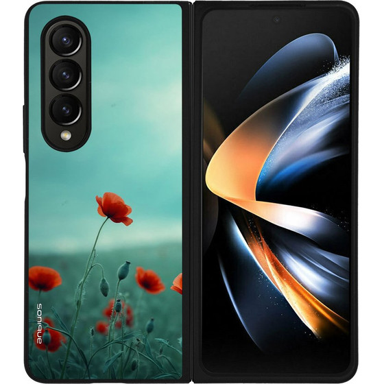 Sonique ���� Sunset in Eden Series ��� Samsung Galaxy Z Fold 4 Scarlet Poppy