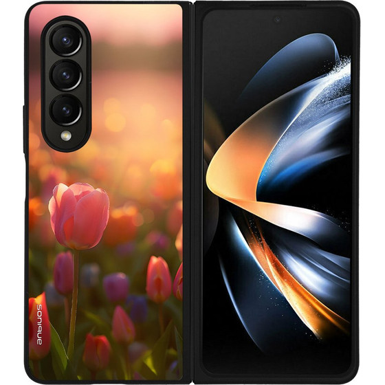 Sonique ���� Sunset in Eden Series ��� Samsung Galaxy Z Fold 4 Tulip Velvet