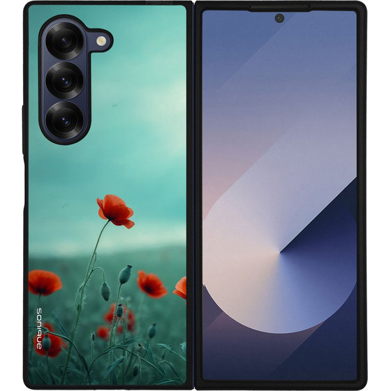 Sonique ���� Sunset in Eden Series ��� Samsung Galaxy Z Fold 6 Scarlet Poppy