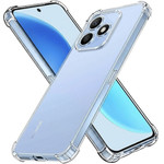 Techsuit - Shockproof Clear Silicone - Honor X8d - Clear