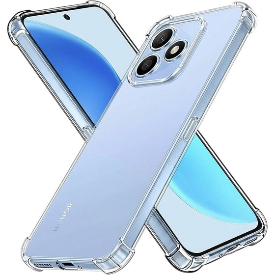 Techsuit - Shockproof Clear Silicone - Honor X8d - Clear