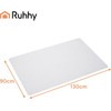 Ruhhy protective chair mat 90x130cm - (19138-0)