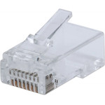 INTELLINET IWP-CAT6U - ��� ������� RJ45 UTP Pass Through ��� CAT6 ������� ������ 50 ���