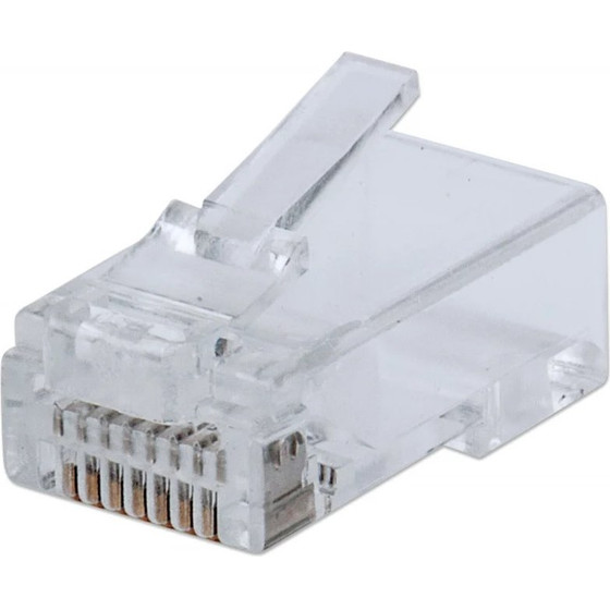 INTELLINET IWP-CAT6U - ��� ������� RJ45 UTP Pass Through ��� CAT6 ������� ������ 50 ���