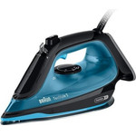 Braun Texstyle 5 Steam Iron Ceramic Soleplate 2600 W Black, Blue - (SI5256BL)