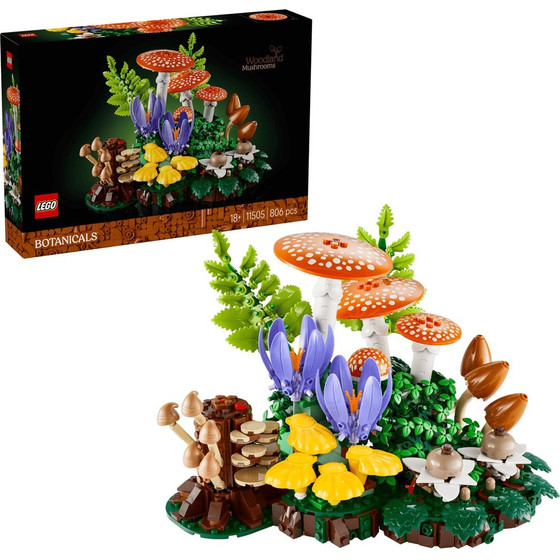 Lego Botanicals Woodland Mushrooms - (11505)