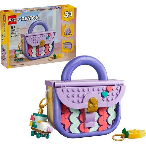 Lego Creator 3 In 1 Art Fashion Bag With Storage - (31391)