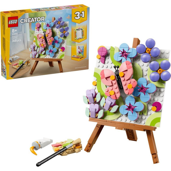 Lego Creator 3 In 1 Floral Art Decor Painting - (31390)