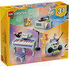 Lego Creator 3 In 1 Music Decor Piano With Cat - (31392)