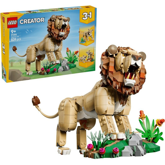 Lego Creator 3 In 1 Wild Animals: Majestic Lion - (31386)