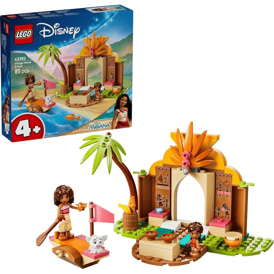 Lego Disney Village House And Boat - (43282)