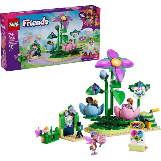Lego Friends Spinning Flower And Fairy Teacup Ride - (42702)