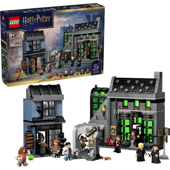 Lego Harry Potter Knockturn Alley Wizarding Shops - (76471)