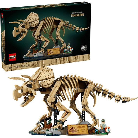 Lego Jurassic World Dinosaur Fossils: Triceratops - (77985)