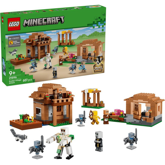 Lego Minecraft Evoker Village Attack - (21596)