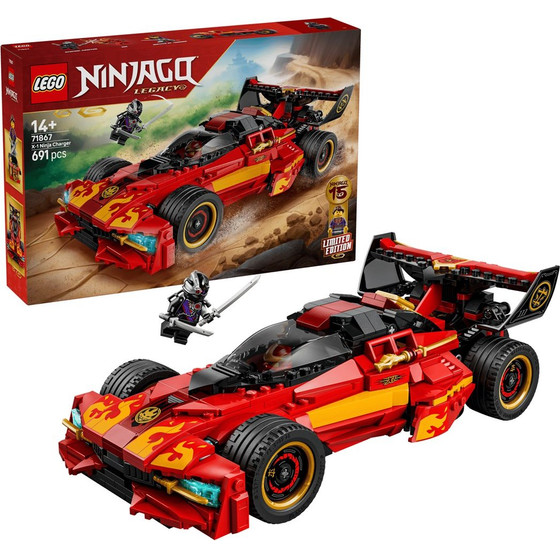 Lego Ninjago X-1 Ninja Charger - 15th Anniversary - (71867)