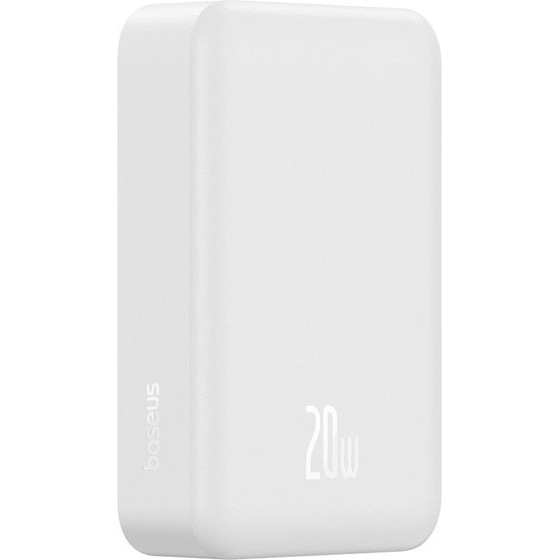 Baseus Enerfill FM41 Ultra Mini 20W Magnetic Powerbank 20000mAh White - (E0027U01)