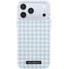 Karl Lagerfeld Pu Houndstooth Resin Plate Magsafe Case For Iphone 17 Pro Max Blue - (KLHMP17X6PFPDPB)