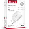 Element ��������� ������� Gan Pd 20W 1 �����, �� ������o Lightning Pd 27W 1m ����� - (CH-150PD)