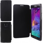 ���� SAMSUNG N910 NOTE 4 FACE-BOOK CLEAR LEATHER IDOL 1991 BLACK