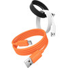 Usams Cable U98 3A Silicone Fast Charging USB-C Black - (SJ786USB01)