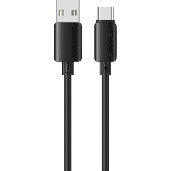 Usams Cable U98 3A Silicone Fast Charging USB-C Black - (SJ786USB01)