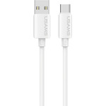 Usams Cable U98 3A Silicone Fast Charging USB-C White - (SJ786USB02)