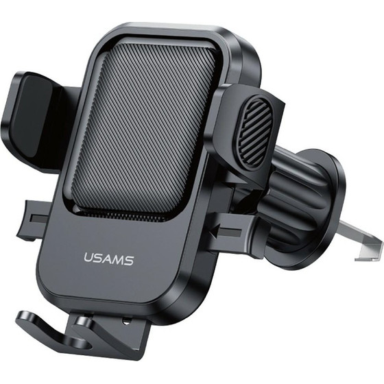 Usams Car Mount For Air Vent One-Touch Black - (ZJ090ZJ01)