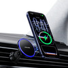 Usams Car Mount With Wireless Charging For Air Vent Black - (CD277ZJ01)