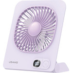 Usams Lightweight Magnetic Desktop Fan Purple - (ZB363FS03)