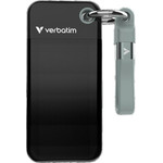 Verbatim External Drive Pocket Ssd 512GB - Keychain With USB-C Cable 3.2 gen.2 Black Grey - (32282)