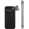 Verbatim External Drive Pocket Ssd 512GB - Keychain With USB-C Cable 3.2 gen.2 Black Grey - (32282)
