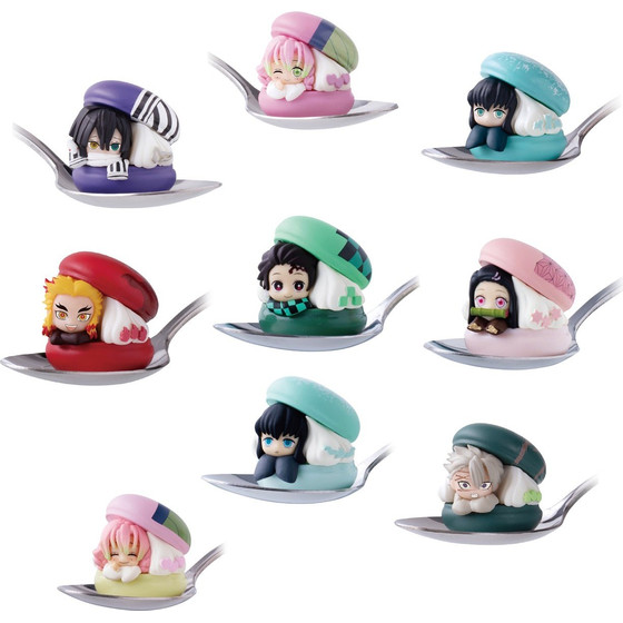 Bandai Gashapon: Demon Slayer - Charamacaron (Blind Bag/Random) Figure (VE90765)