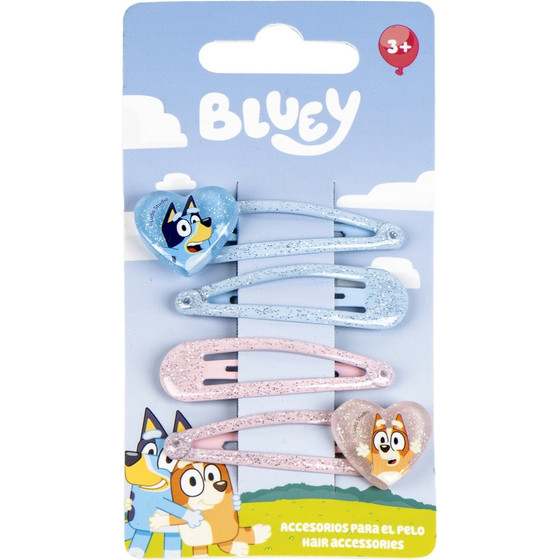 CERDA Beauty: Bluey - Hair Clips (4pcs) (2500003441)