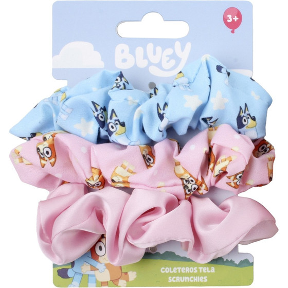 CERDA Beauty: Bluey - Scrunchies (3pcs) (2500003453)