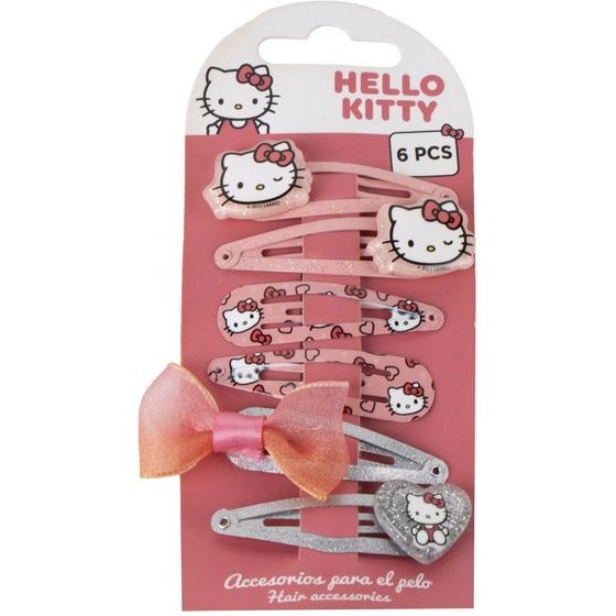 CERDA Beauty: Hello Kitty - Hair Clips (6pcs) (2500003686)