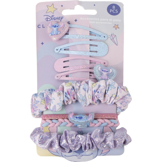 CERDA Beauty: Stitch - Hair Accessories Set (8pcs) (2500003683)