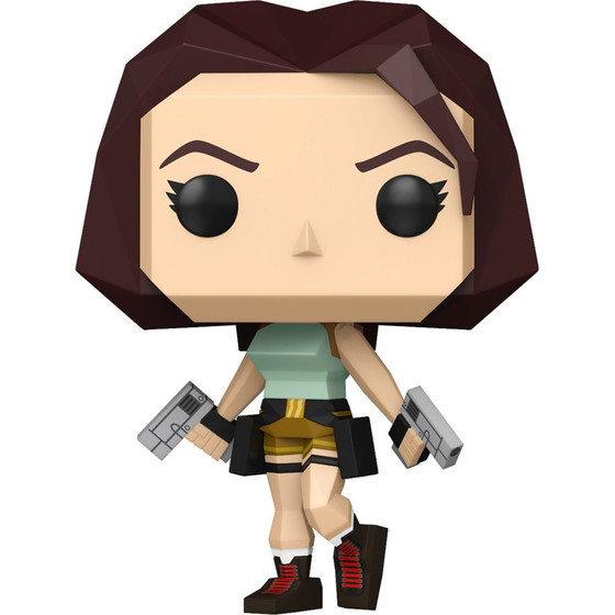 Funko Pop! Games: Tomb Raider - Lara Croft (Polygonal) #1192 Vinyl Figure