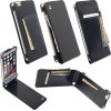 ���� IPHONE 6S PLUS/6 PLUS 5.5 LEATHER WALLET CASE KALMAR BLACK KRUSELL