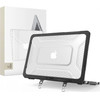 Tech-Protect Kevlar Pro Macbook Neo 13 2026 Matte BLACK/CLEAR