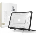 Tech-Protect Kevlar Pro Macbook Neo 13 2026 Matte BLACK/CLEAR