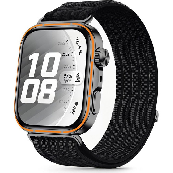 Tech-Protect Nylon Huawei Watch Fit 3 / 4 / 4 Pro / 5 / 5 Pro BLACK