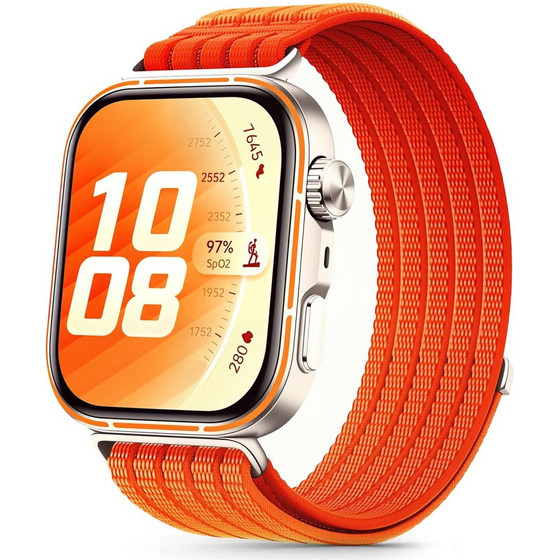 Tech-Protect Nylon Huawei Watch Fit 3 / 4 / 4 Pro / 5 / 5 Pro ORANGE