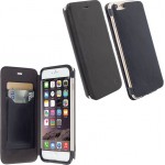 ���� IPHONE 6S/6 5.5 LEATHER FLIPCOVER KIRUNA BLACK KRUSELL