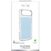 Puro Plate Mag Case For Iphone 17 Air Compatible With Magsafe - Light Blue - (PUIPC1766CLEARMLBL)
