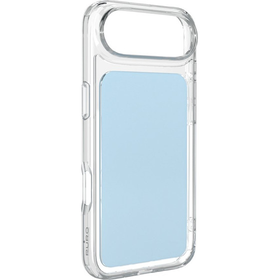 Puro Plate Mag Case For Iphone 17 Air Compatible With Magsafe - Light Blue - (PUIPC1766CLEARMLBL)