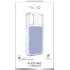 Puro Plate Mag Case For Iphone 17 Compatible With Magsafe - Purple - (PUIPC1763CLEARMPINK)